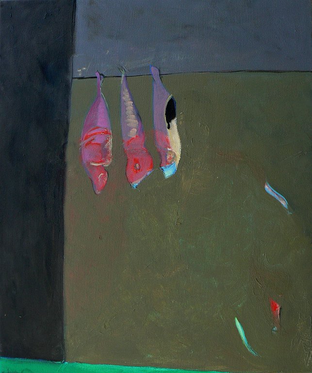 kippers - 10F - huile sur toile